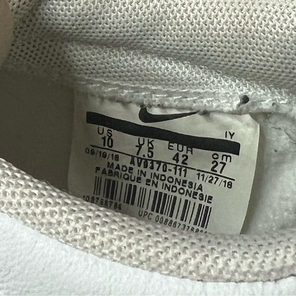 Nike Classic Blazer Low Top Sneakers 8 Mens - Picture 7 of 9